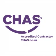 CHAS SafeContractor accreditation logo for health and safety compliance